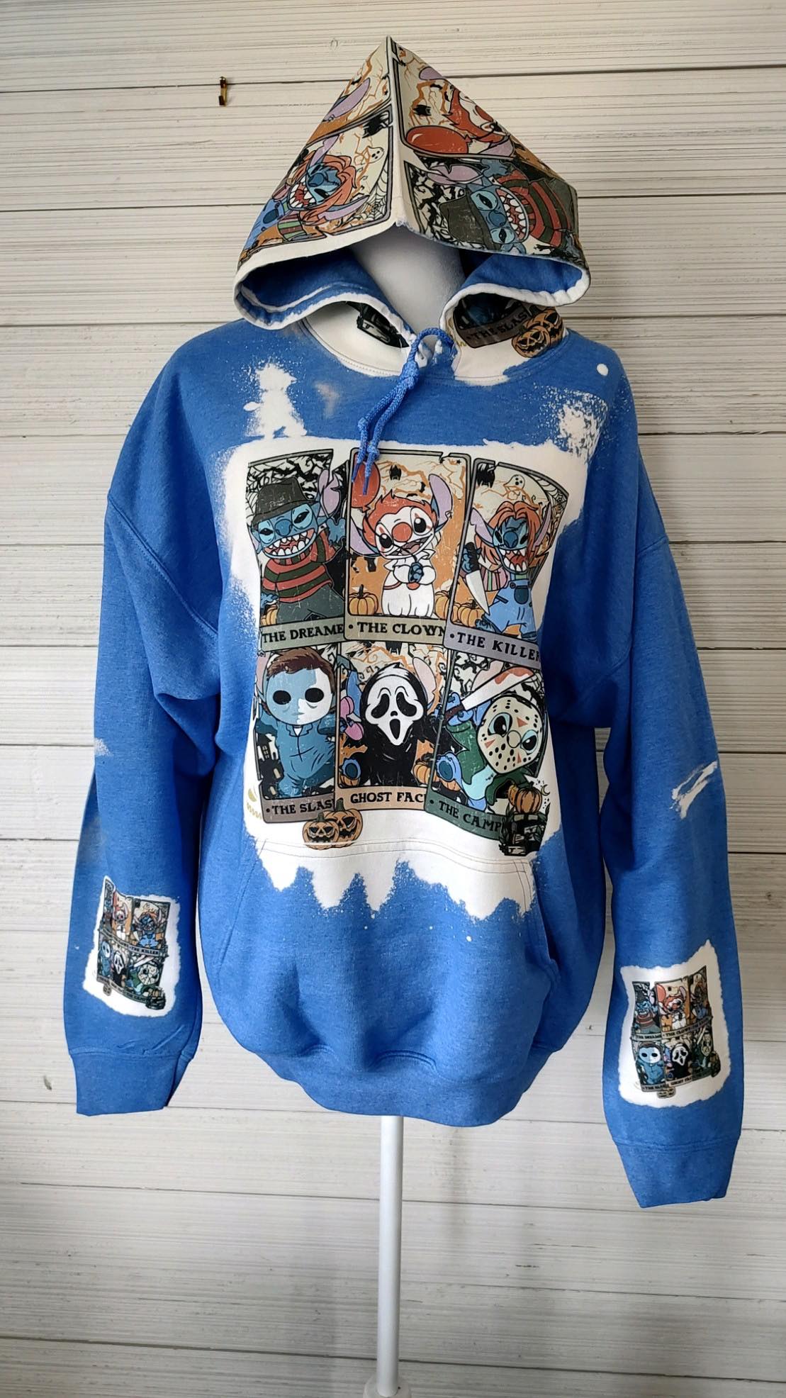 Stitch Blue Hoodie