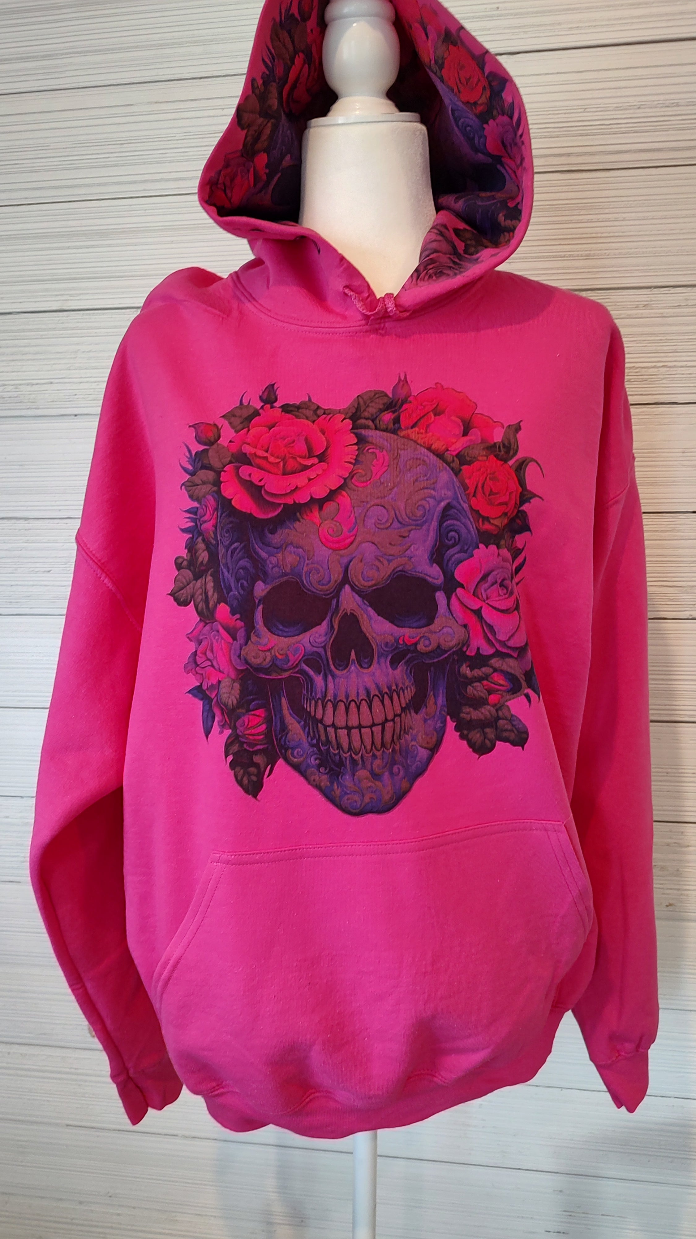 Psychedelic skull Hoodie