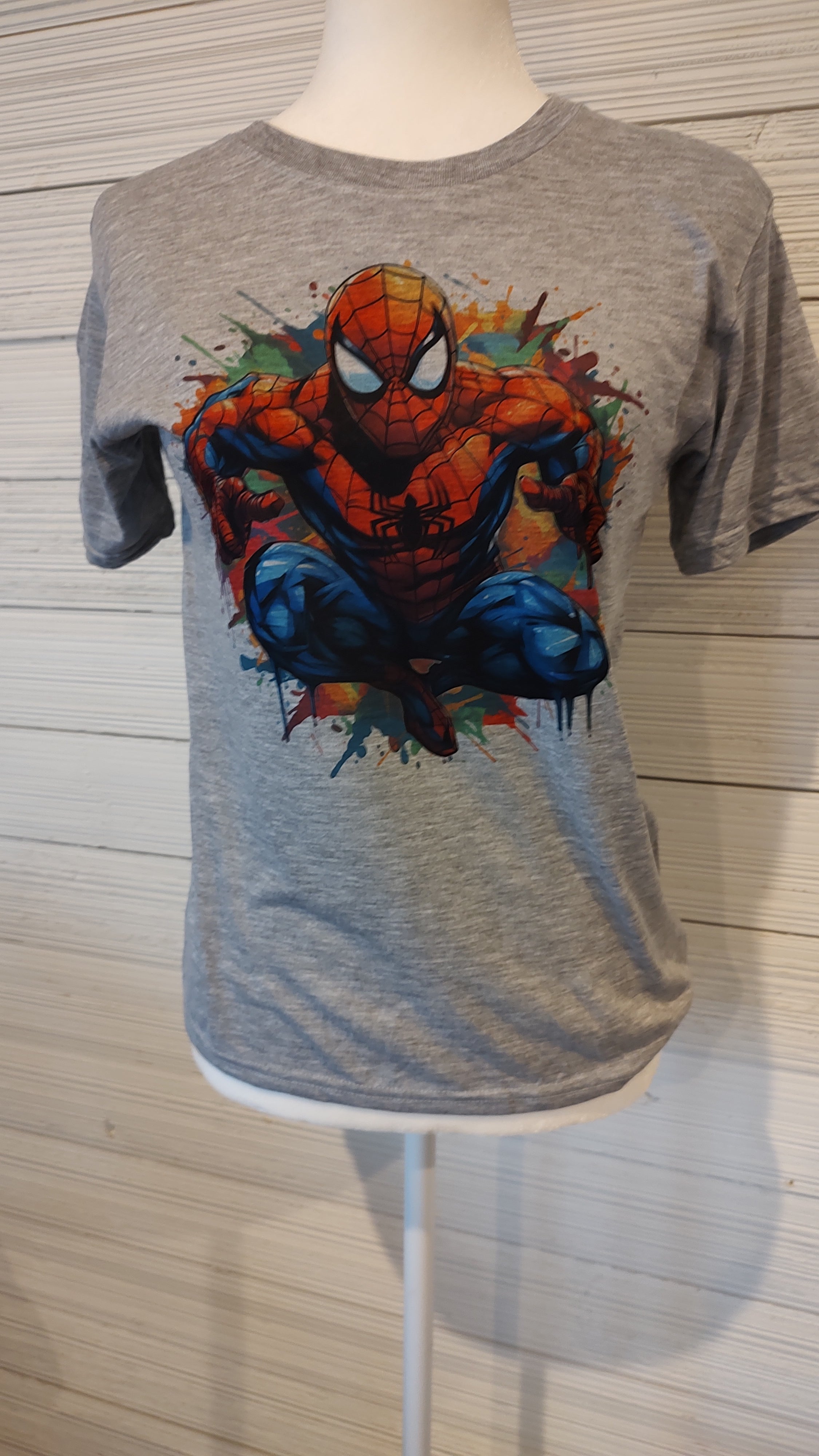 Youth short sleeve t shirt Spiderman