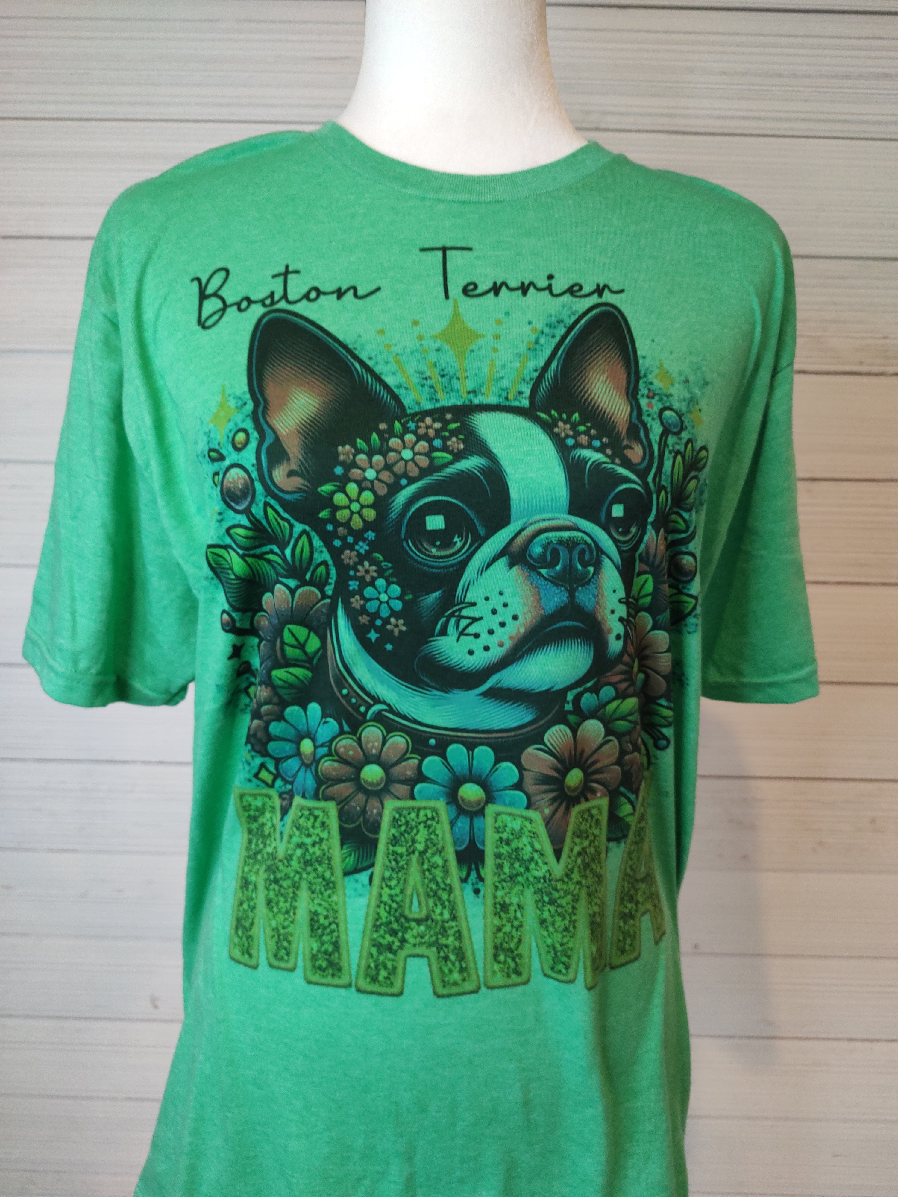 Boston Terrier Mama T-Shirt