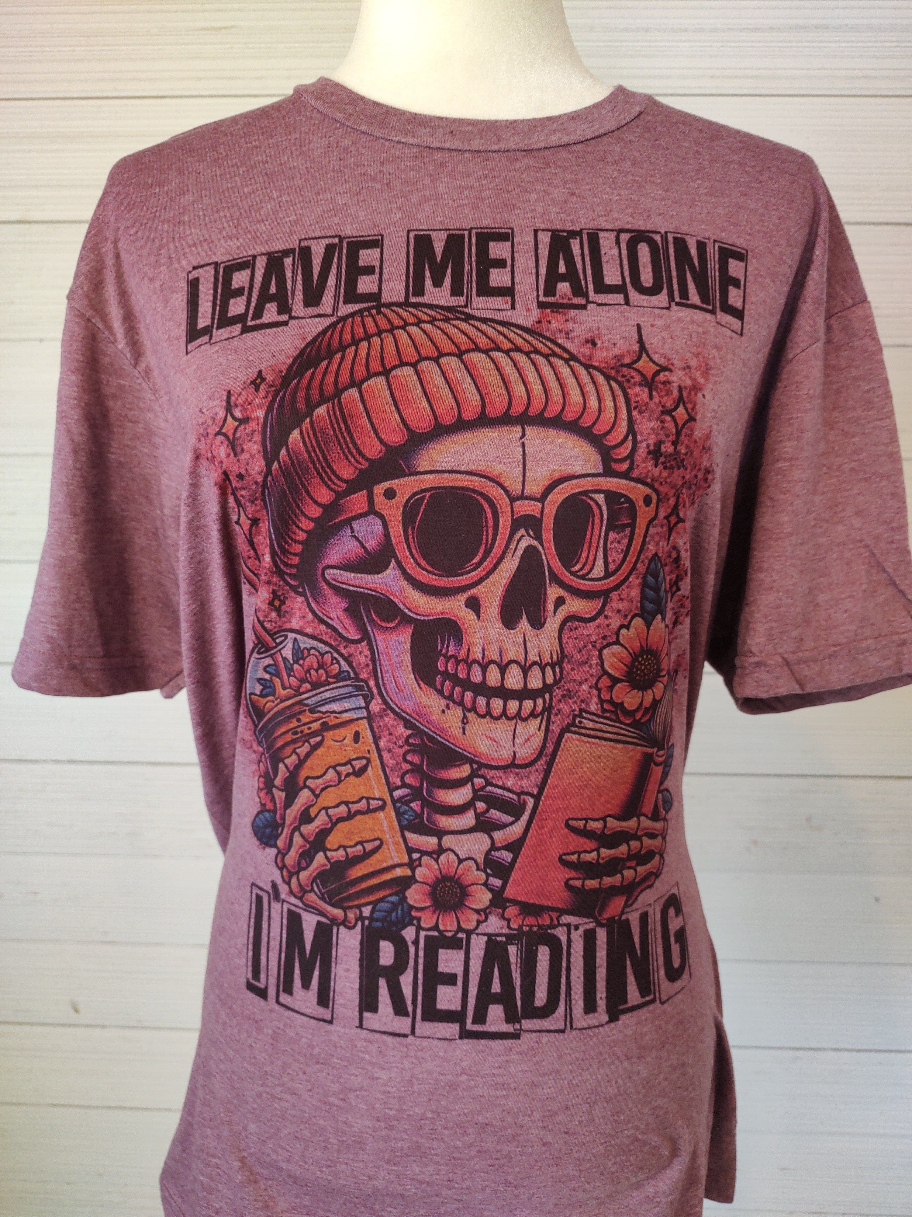 Leave me alone I'm reading T-Shirt