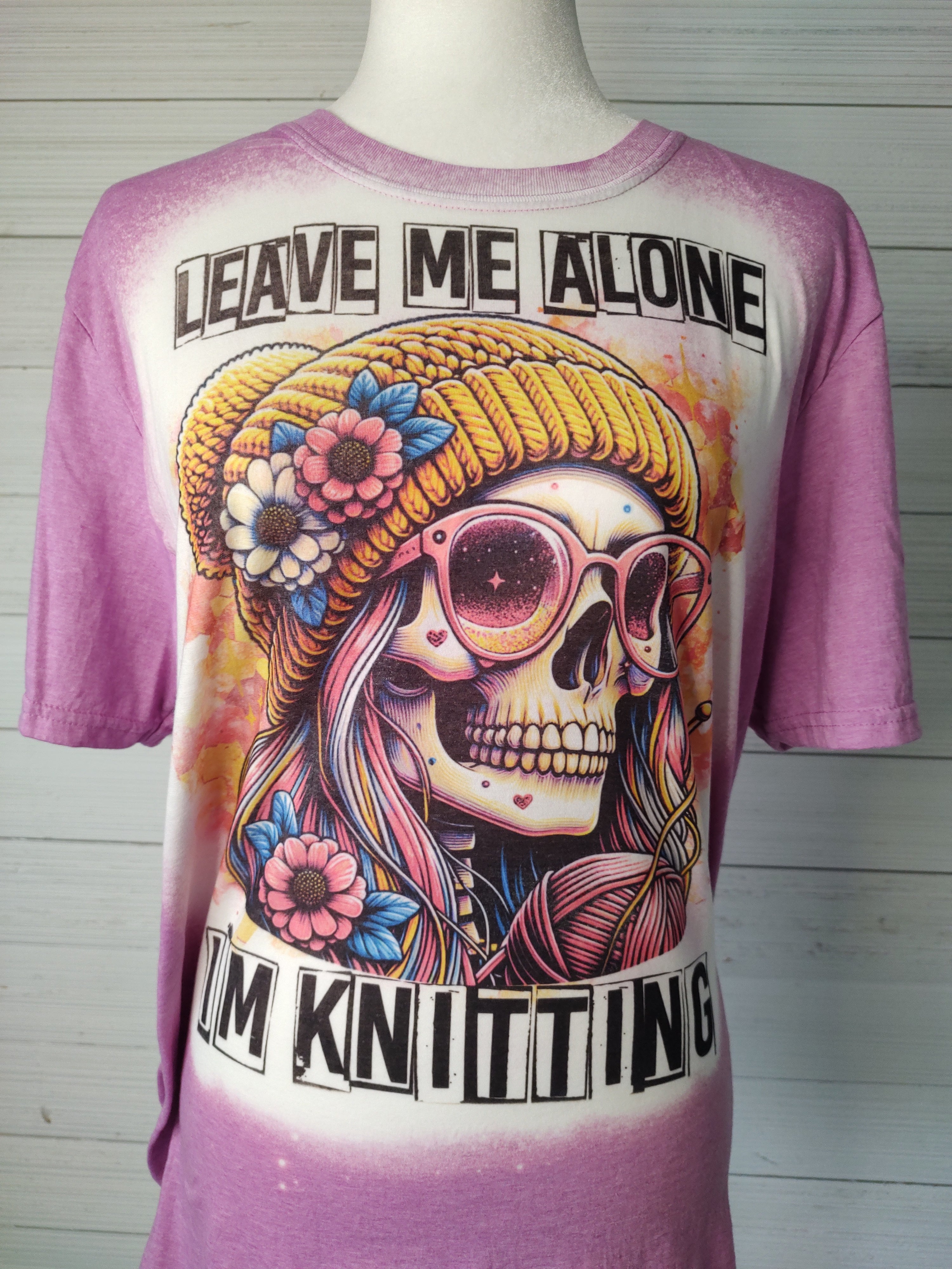 Leave me alone I'm Knitting T-Shirt