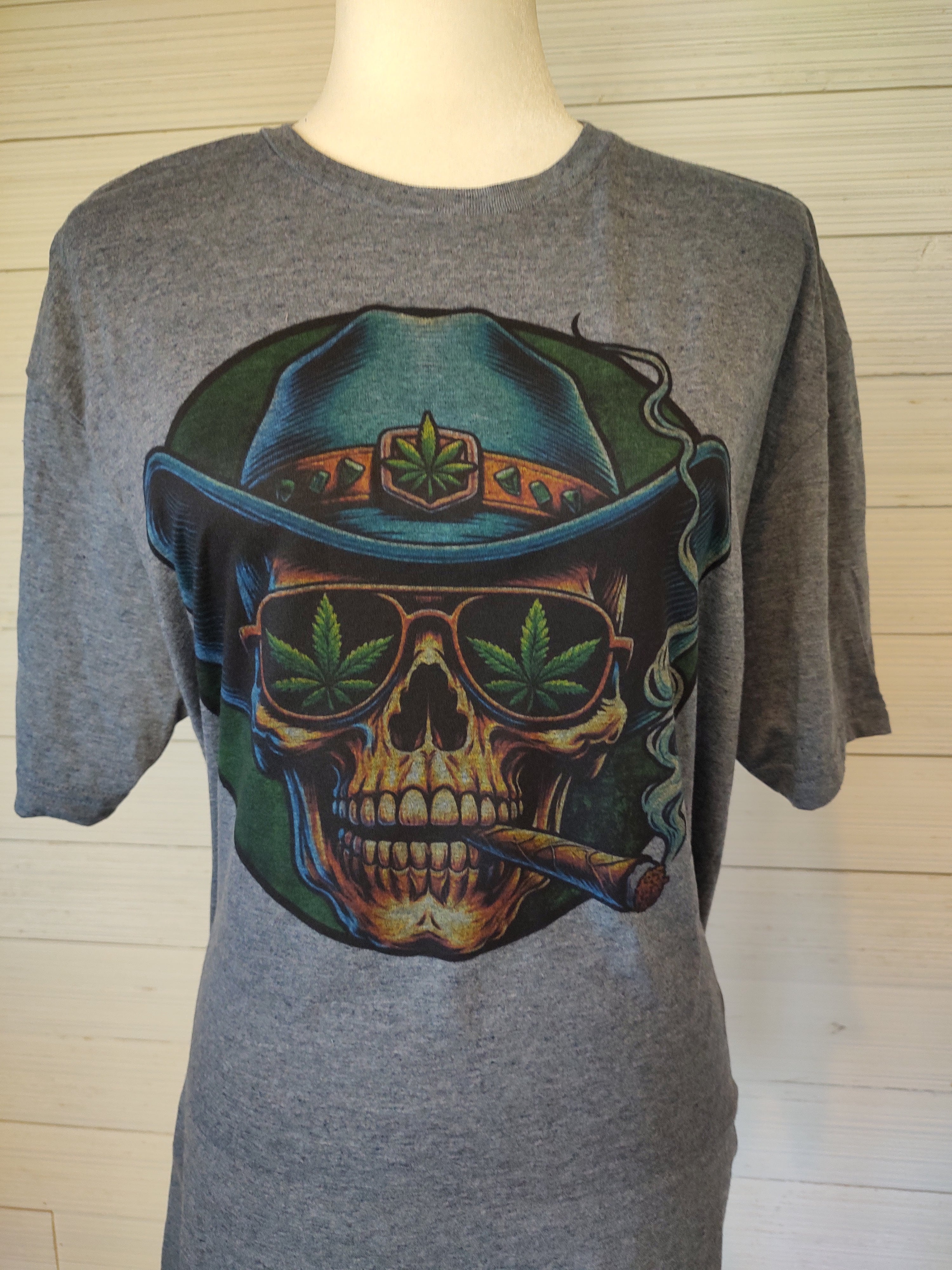 T-Shirt 420 Cowboy hat