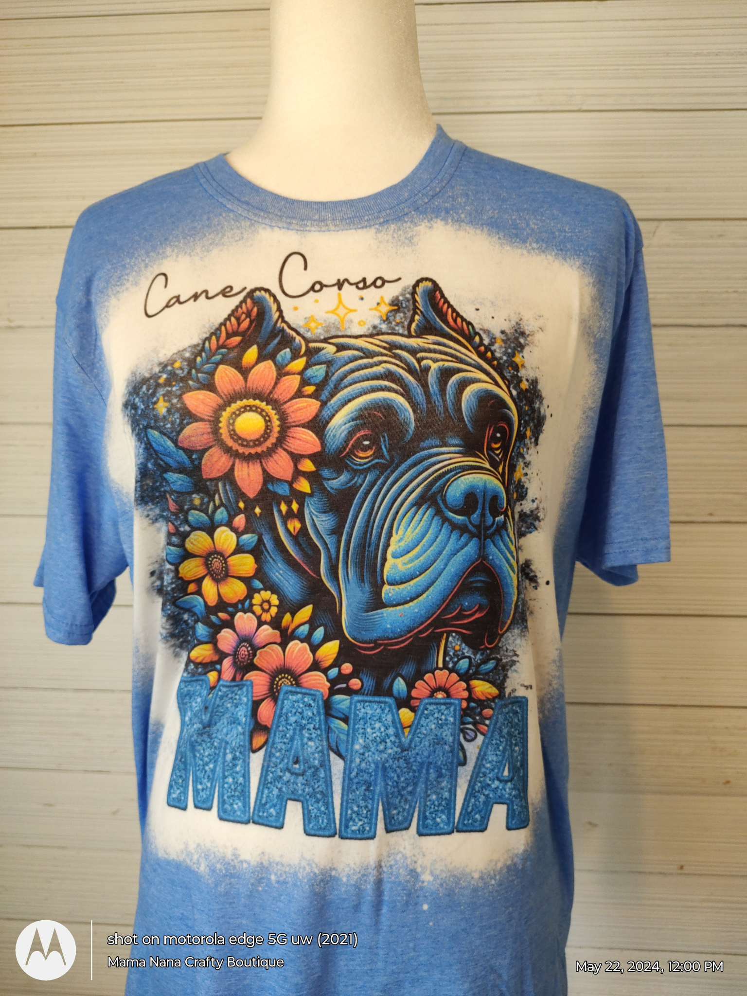 Cane Corsa Mama T-Shirt Bleached