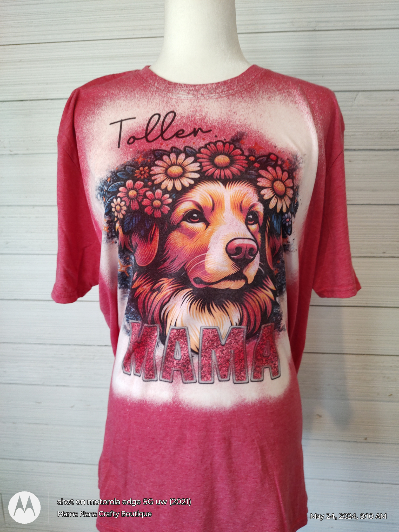 Toller Mama T-Shirt Bleached