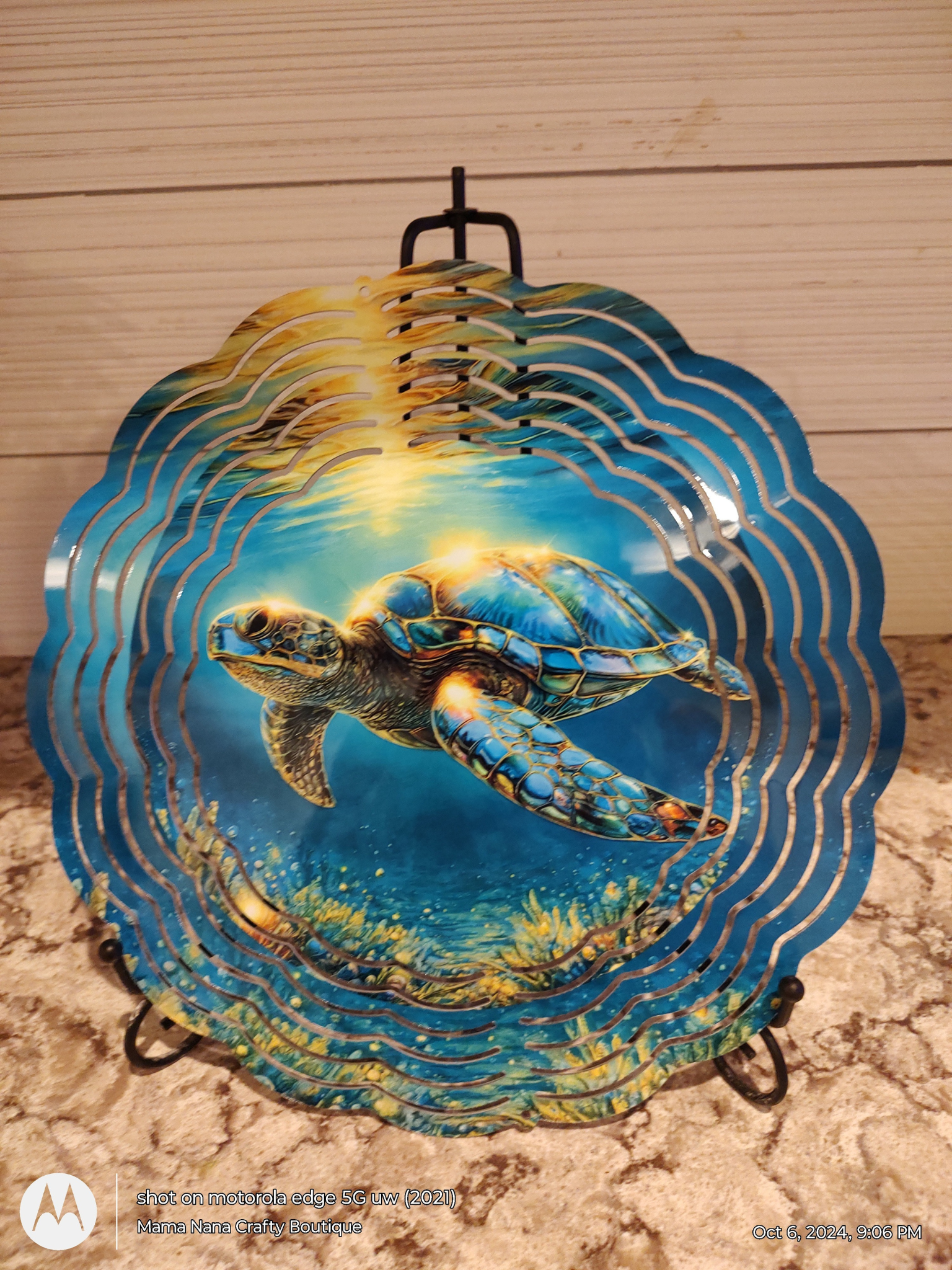 10inch Sea turtle Wind Spinner